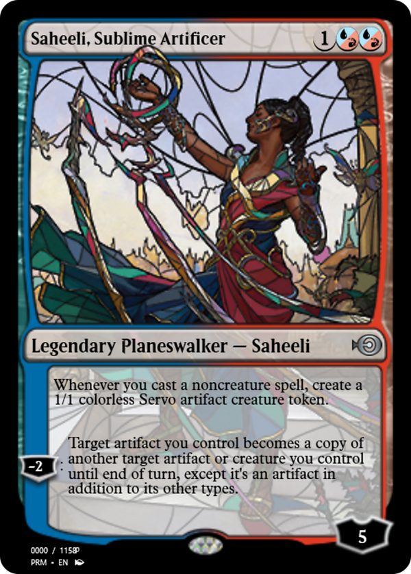 Saheeli, Sublime Artificer (prm)