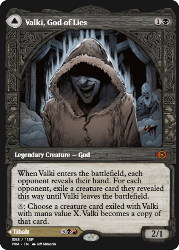 Valki, God of Lies // Tibalt, Cosmic Impostor (prm)