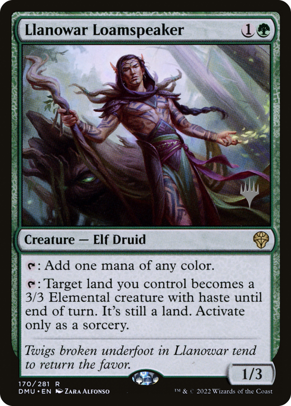 Llanowar Loamspeaker (pdmu)