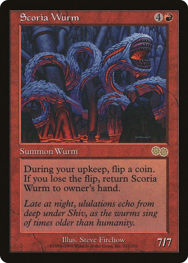 Scoria Wurm (usg)