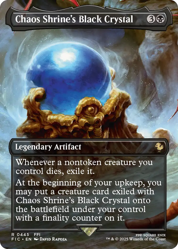 Chaos Shrine's Black Crystal (fic)