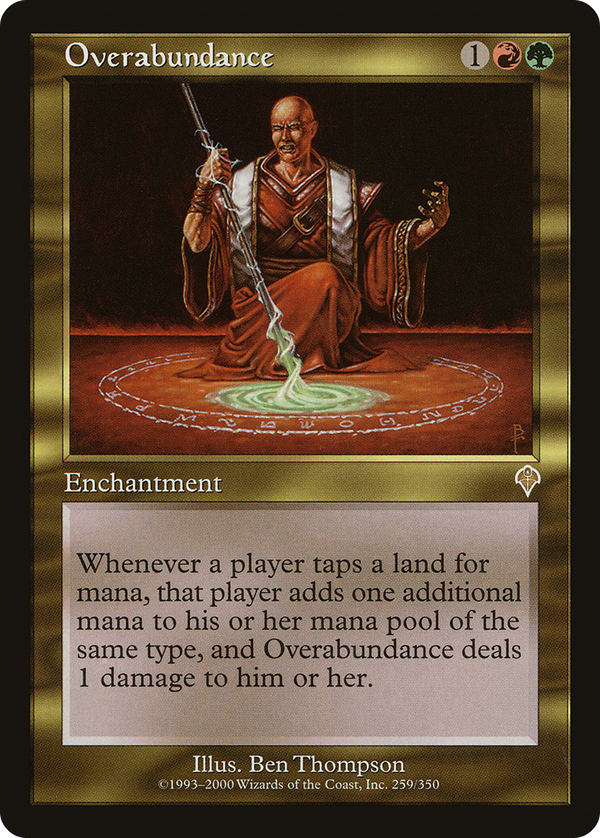 Overabundance (inv)