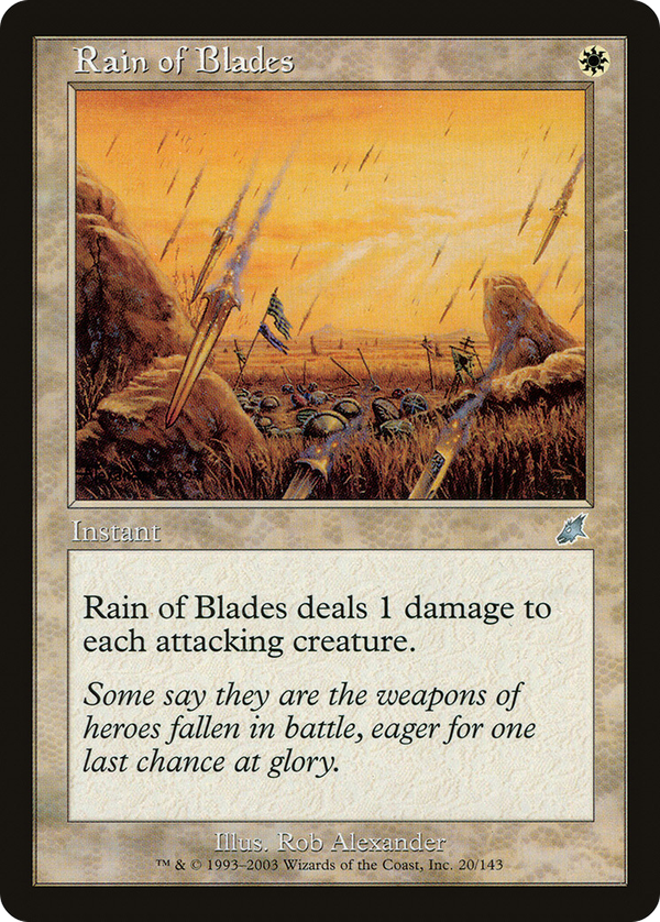 Rain of Blades (scg)