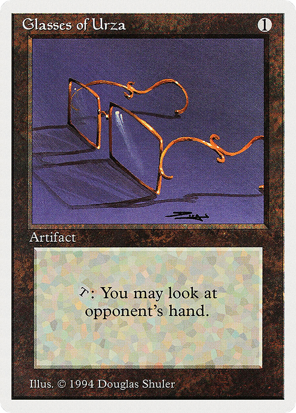 Glasses of Urza (sum)