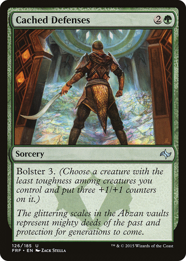 Cached Defenses (frf)