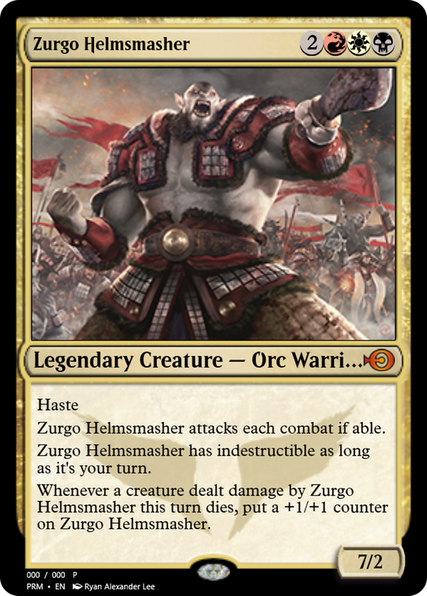 Zurgo Helmsmasher (prm)