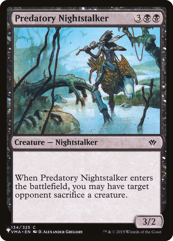 Predatory Nightstalker (plst)