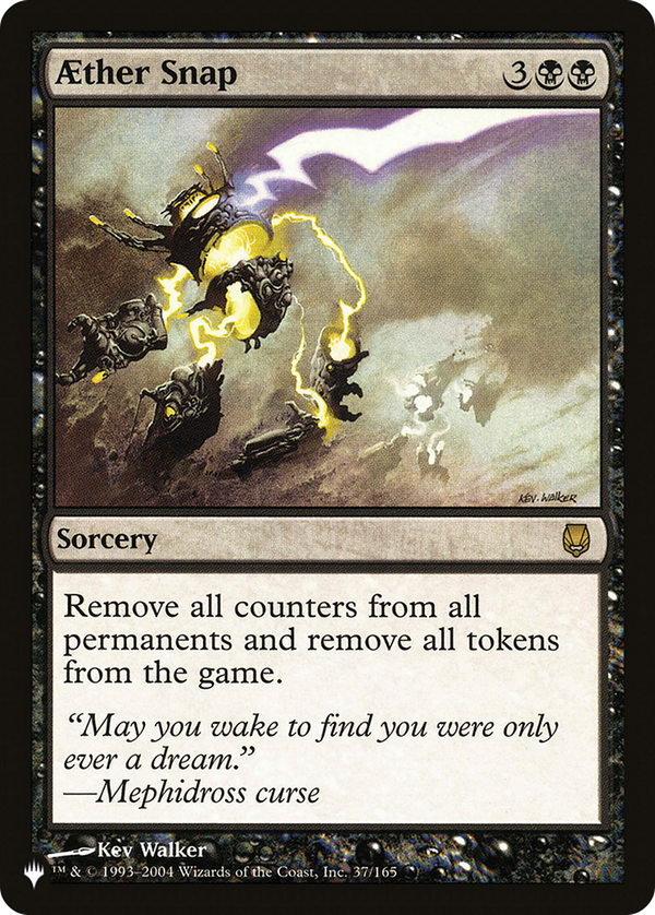 Aether Snap (plst)