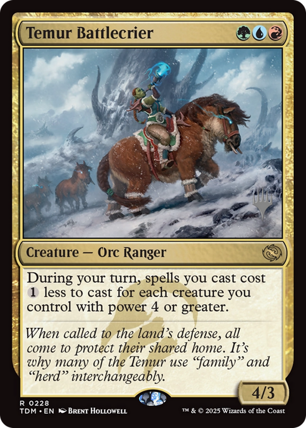 Temur Battlecrier (ptdm)