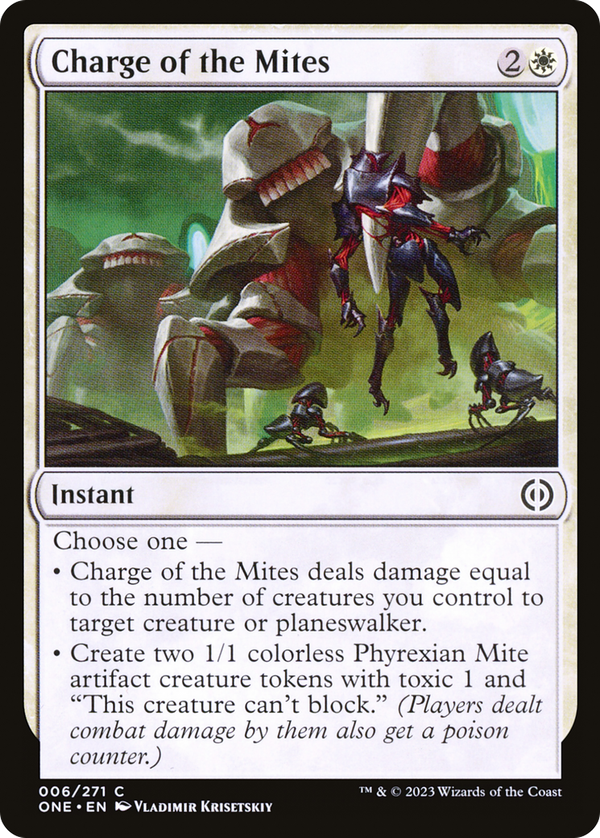 Charge of the Mites (one)