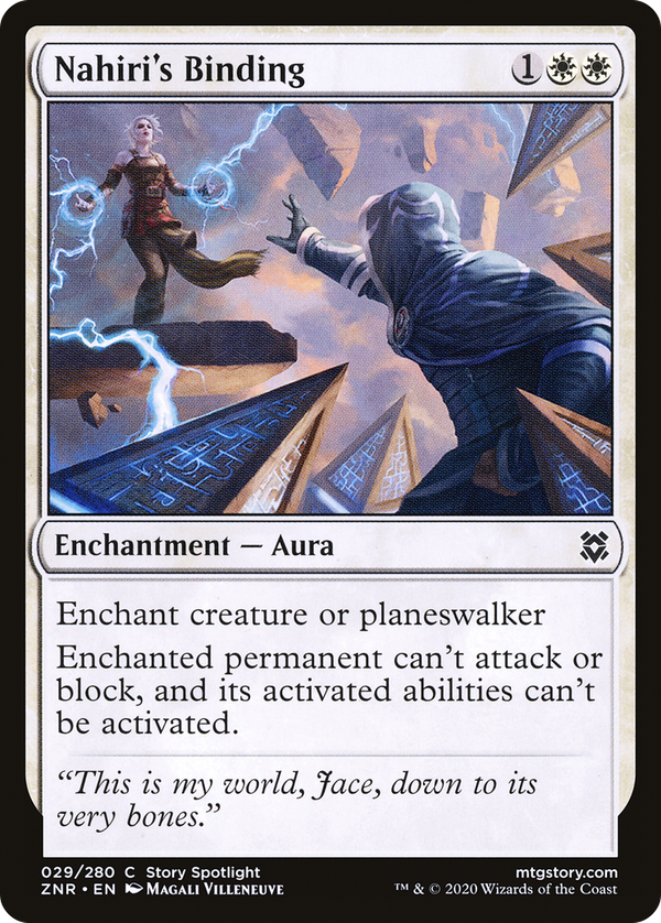 Nahiri's Binding (znr)