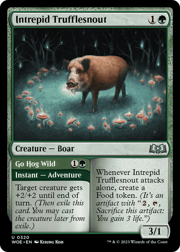 Intrepid Trufflesnout // Go Hog Wild (woe)