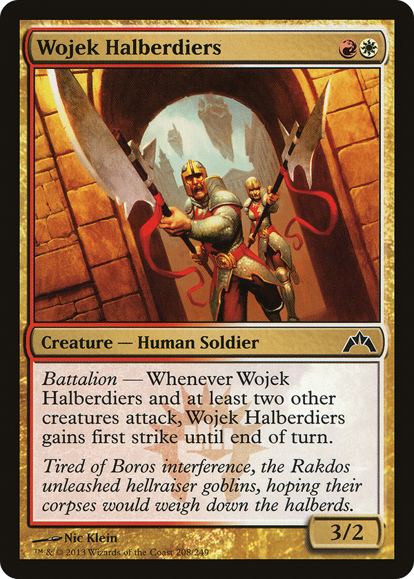 Wojek Halberdiers (gtc)