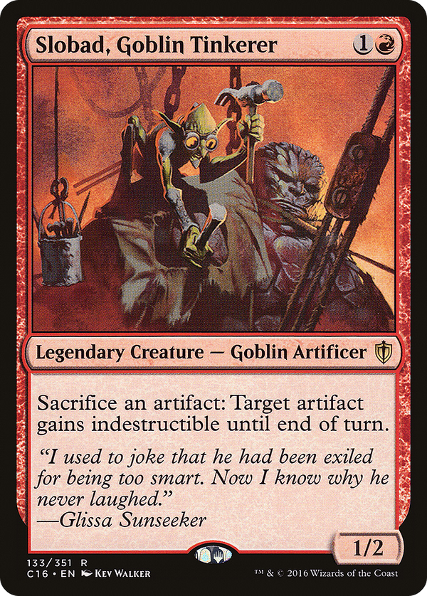 Slobad, Goblin Tinkerer (c16)