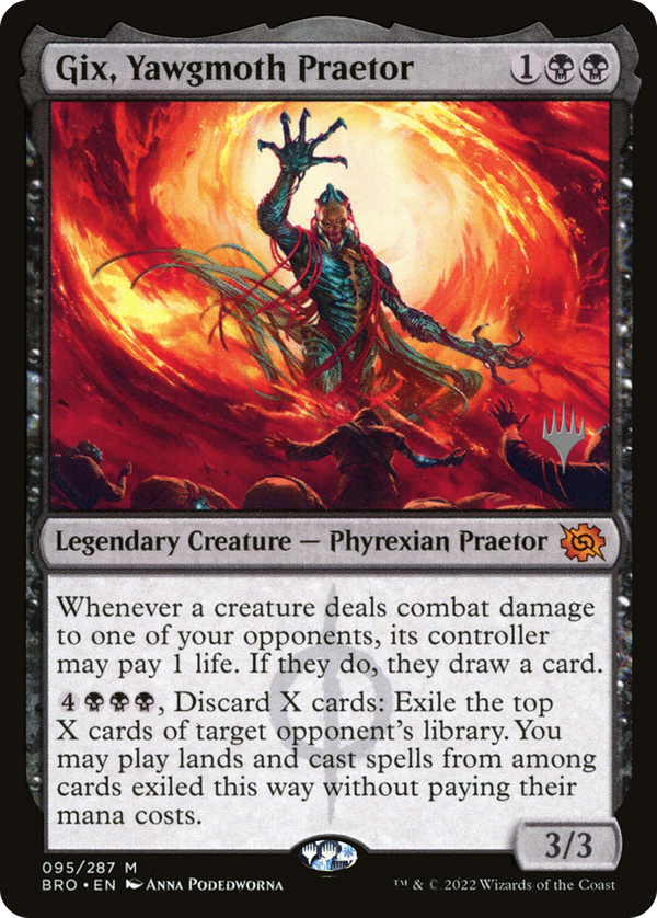 Gix, Yawgmoth Praetor (pbro)