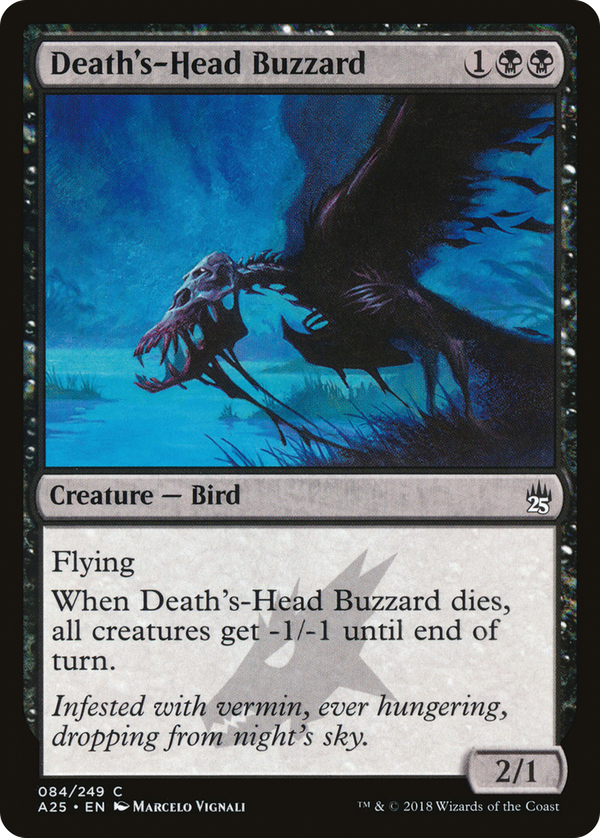 Death's-Head Buzzard (a25)
