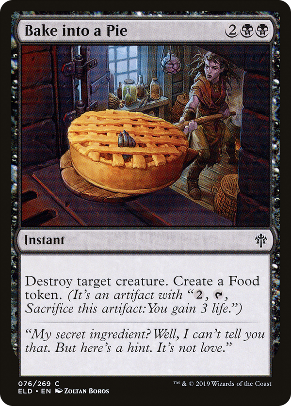 Bake into a Pie (eld)