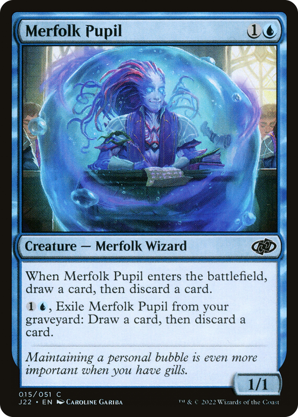 Merfolk Pupil (j22)