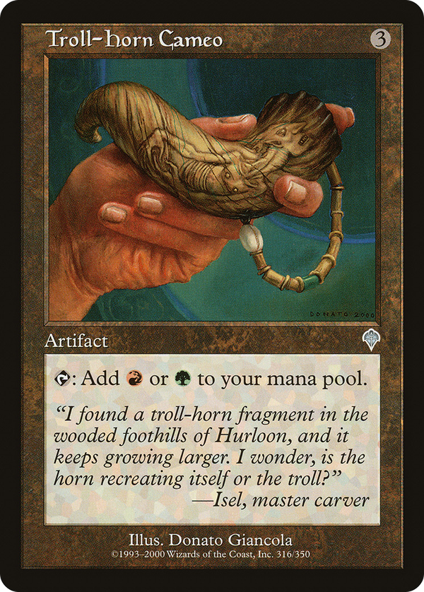 Troll-Horn Cameo (inv)