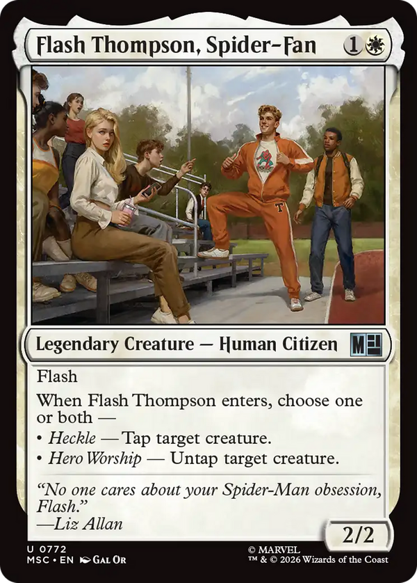 Flash Thompson, Spider-Fan (msc)