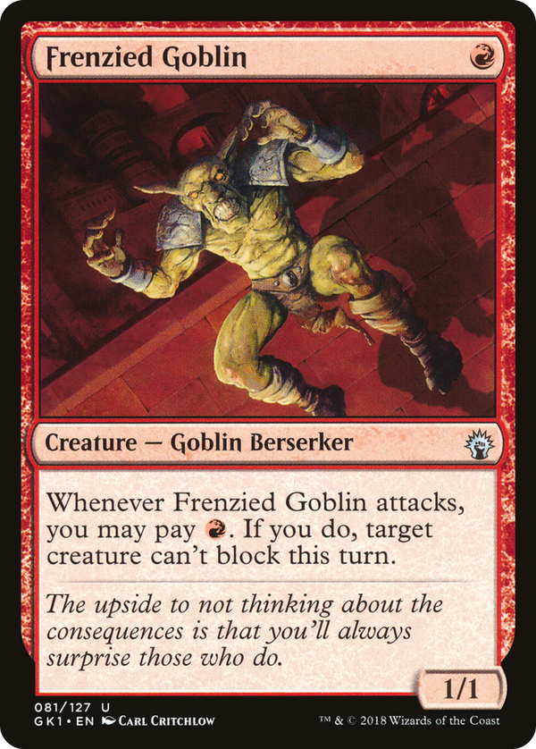 Frenzied Goblin (gk1)