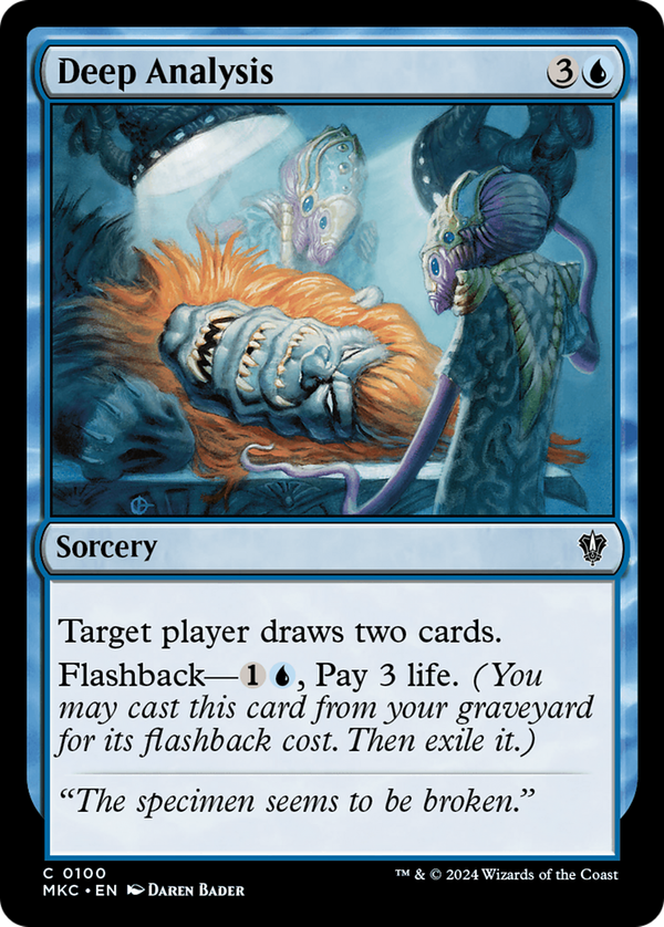 Deep Analysis (mkc)