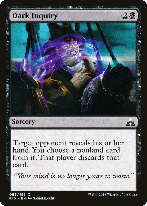 Dark Inquiry (rix)