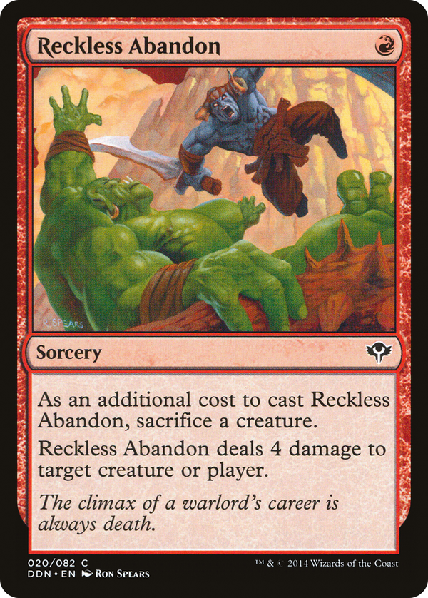 Reckless Abandon (ddn)