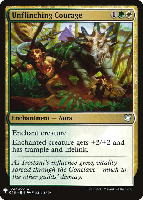 Unflinching Courage (plst)