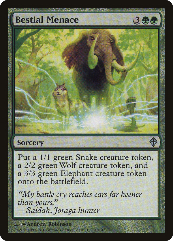 Bestial Menace (wwk)