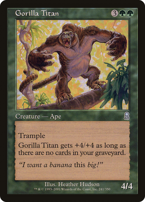 Gorilla Titan (ody)