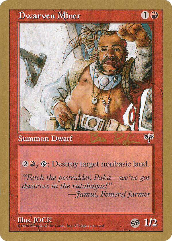 Dwarven Miner (wc98)
