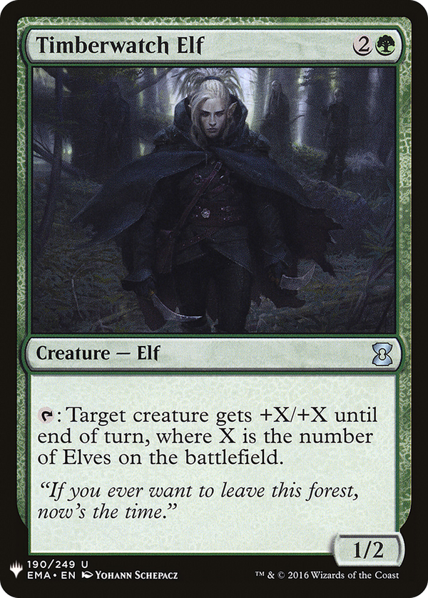 Timberwatch Elf (plst)