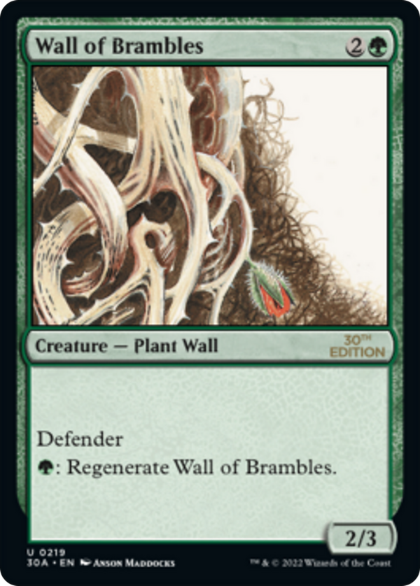 Wall of Brambles (30a)