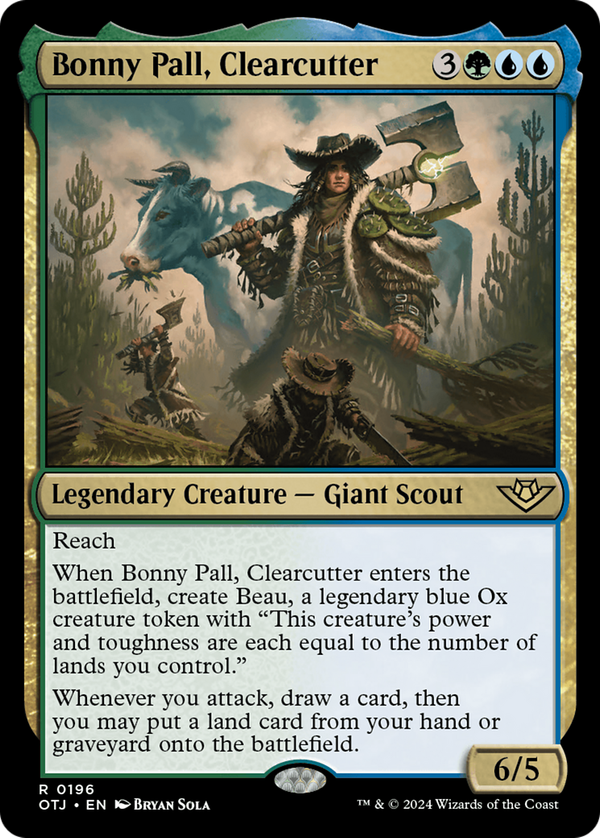 Bonny Pall, Clearcutter (otj)