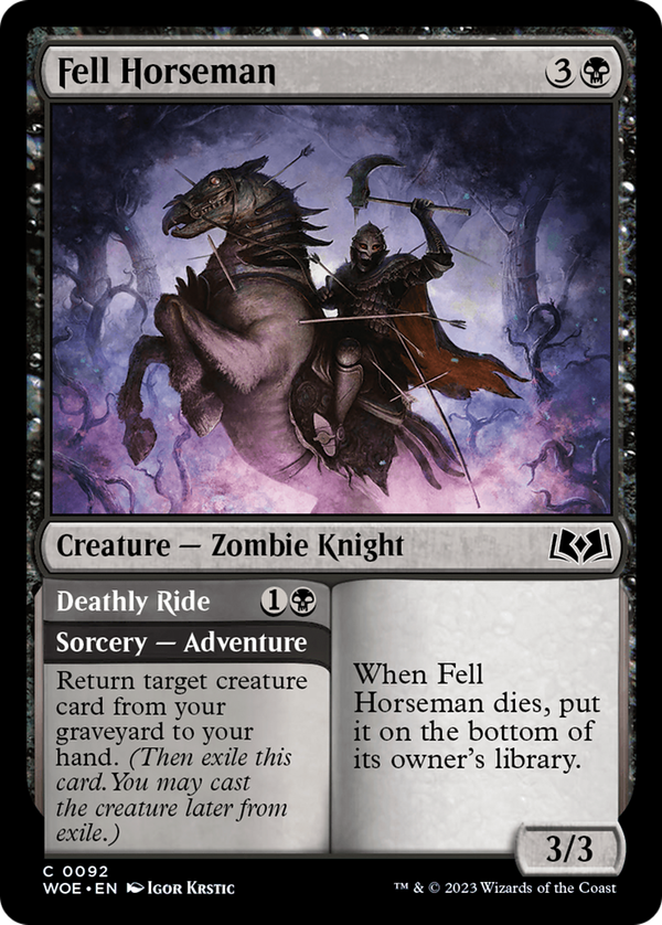 Fell Horseman // Deathly Ride (woe)
