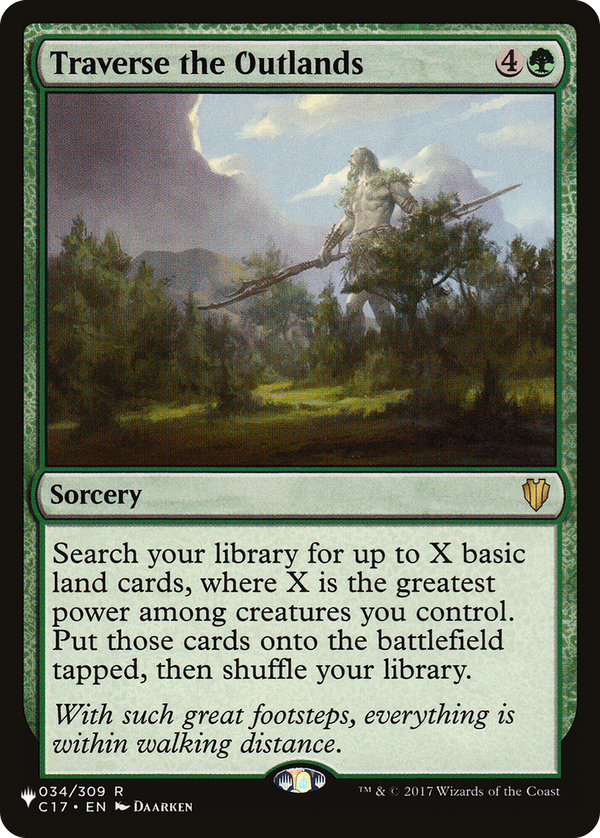 Traverse the Outlands (plst)