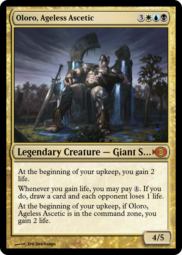 Oloro, Ageless Ascetic (prm)