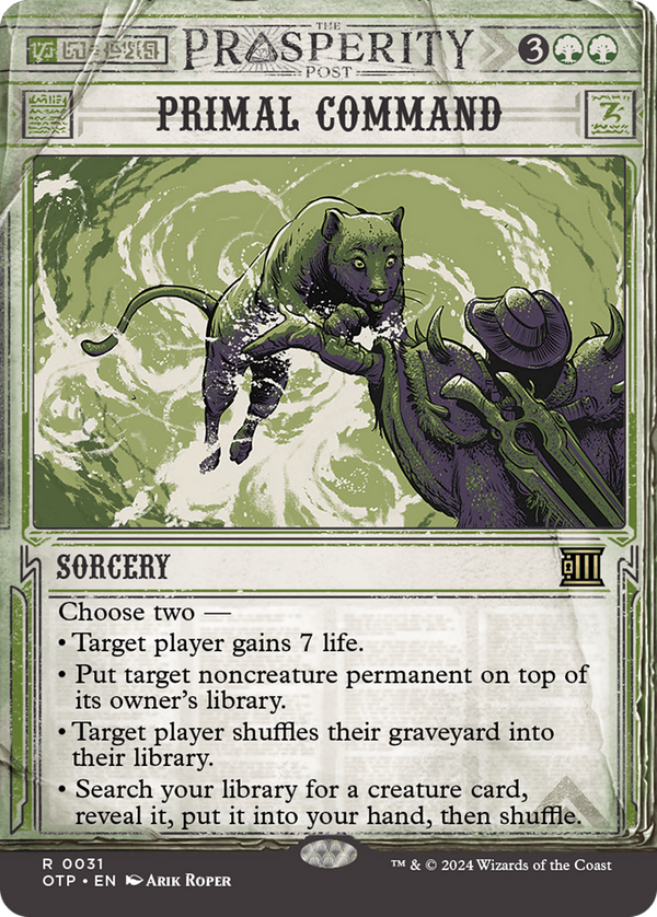 Primal Command (otp)