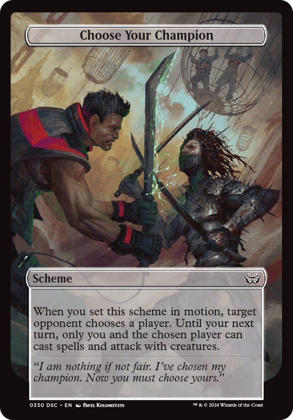 Choose Your Champion (dsc)