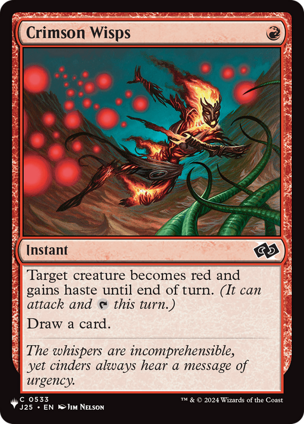 Crimson Wisps (plst)