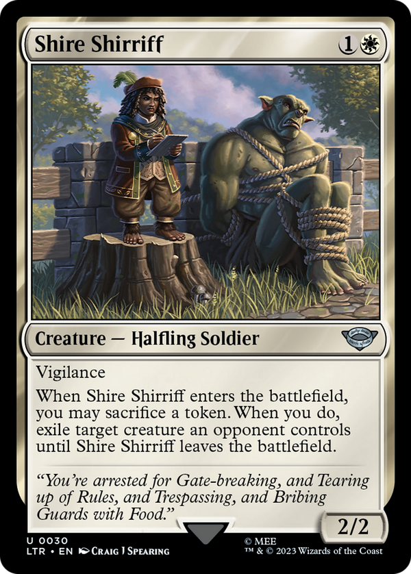 Shire Shirriff (ltr)