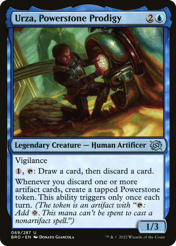 Urza, Powerstone Prodigy (bro)