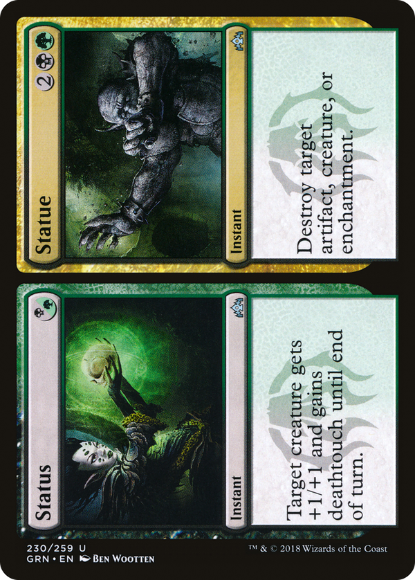 Status // Statue (grn)