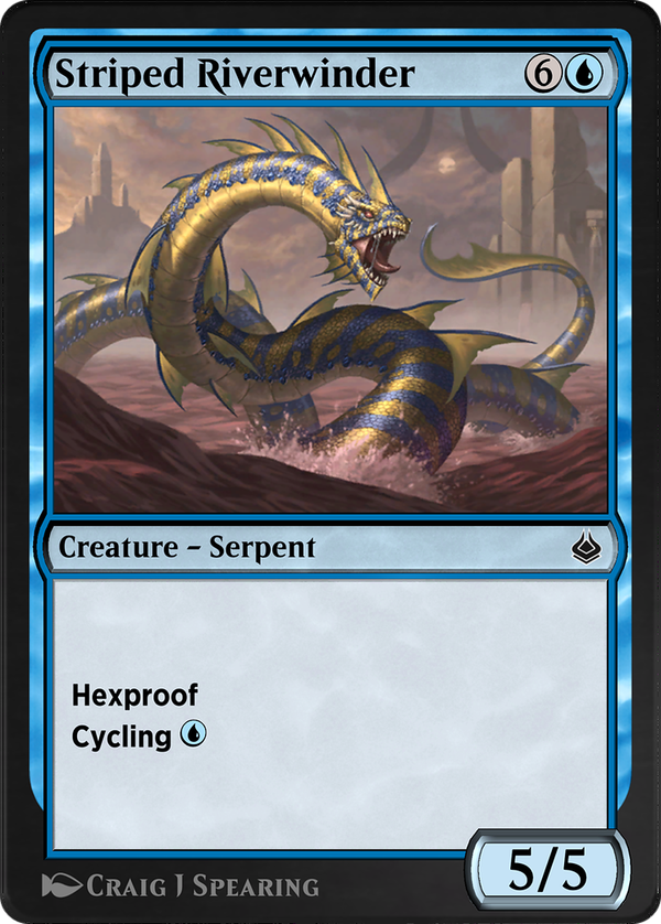 Striped Riverwinder (akr)
