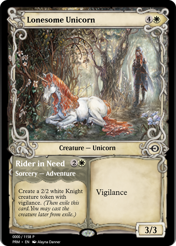 Lonesome Unicorn // Rider in Need (prm)