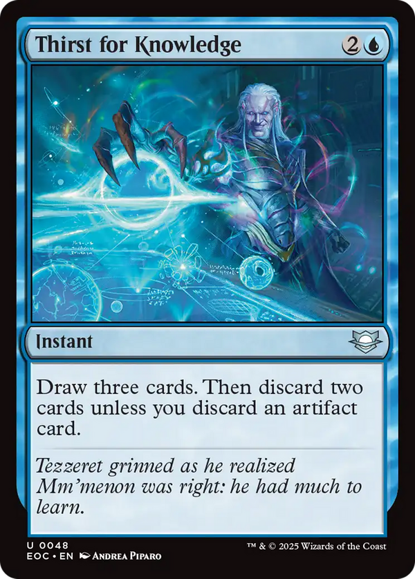 Thirst for Knowledge (eoc)