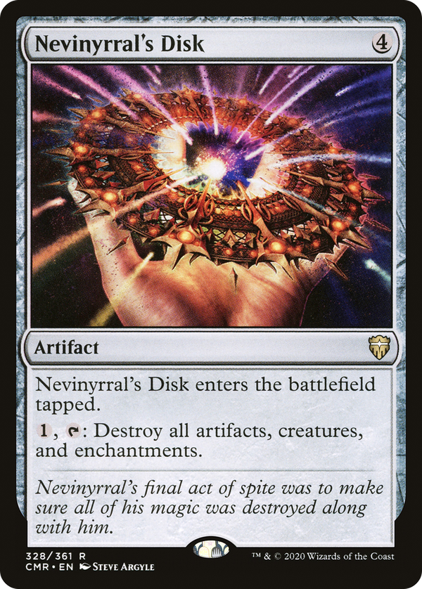 Nevinyrral's Disk (cmr)