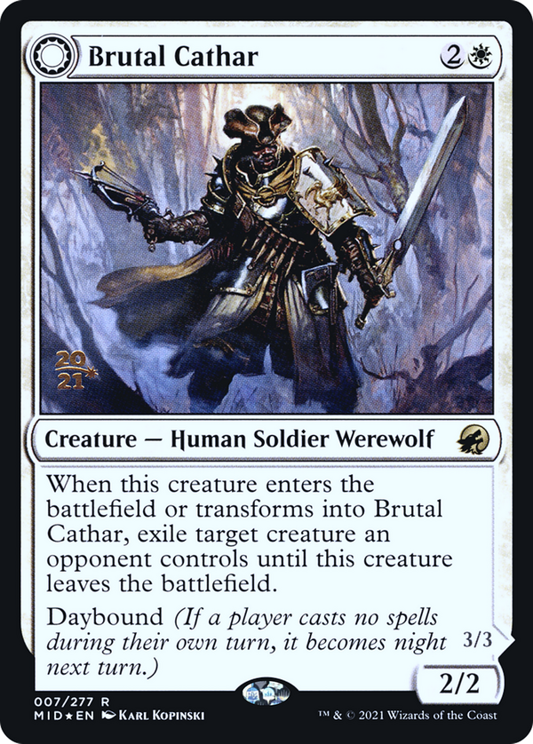 Brutal Cathar // Moonrage Brute (pmid)