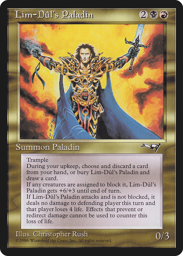 Lim-Dûl's Paladin (all)